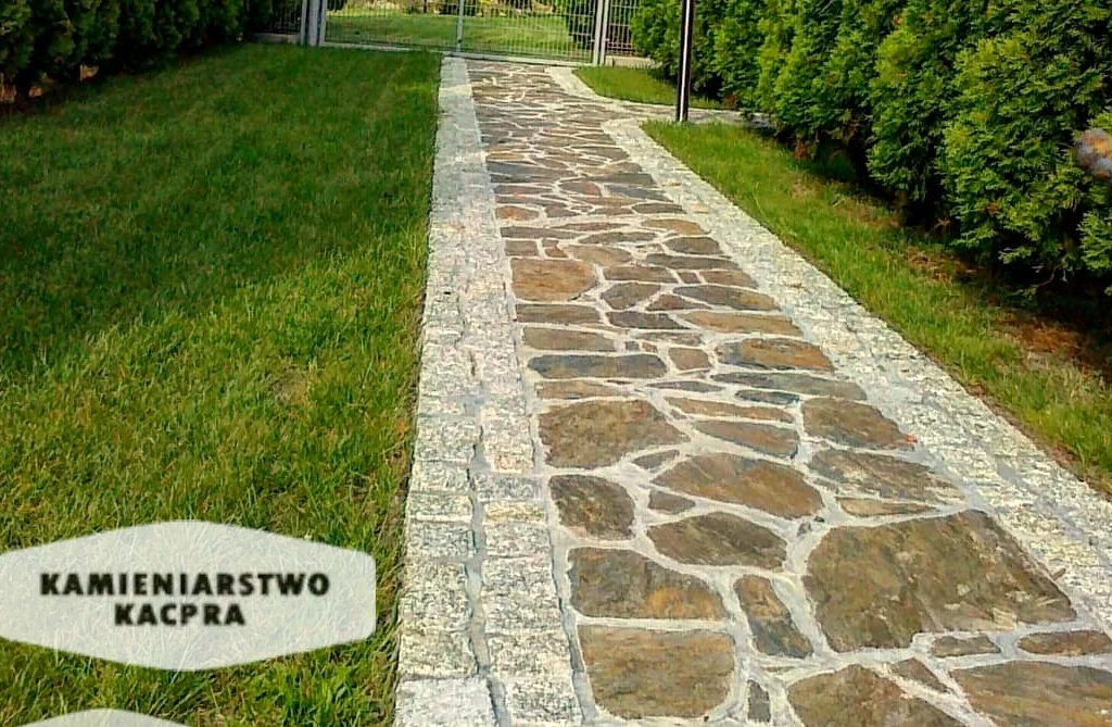 Ścieżka wykonana przez Kamieniarstwo Kacpra