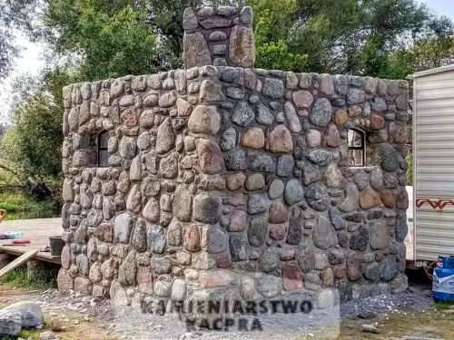 Wędzarnia wykonana przez Kamieniarstwo Kacpra