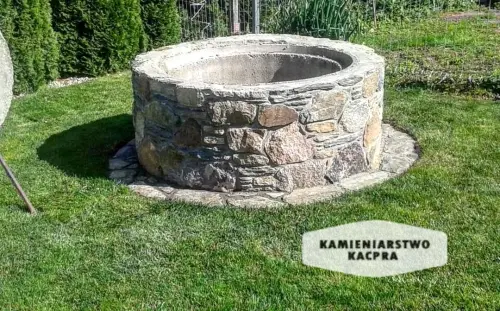 Aranżacja ogrodowa wykonana przez Kamieniarstwo Kacpra