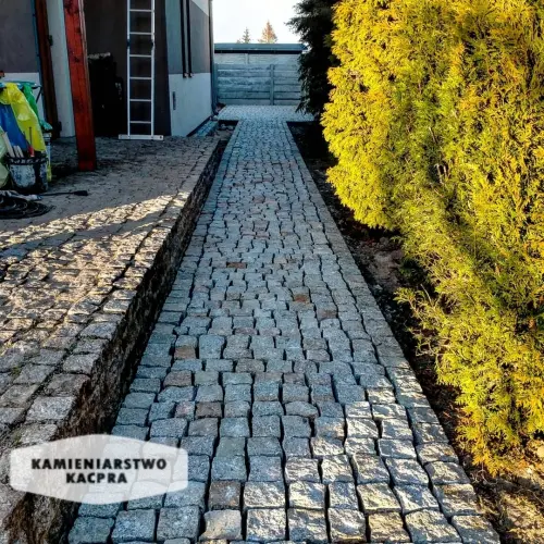 Ścieżka wykonana przez Kamieniarstwo Kacpra