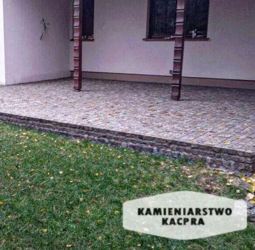 Taras wykonany przez Kamieniarstwo Kacpra
