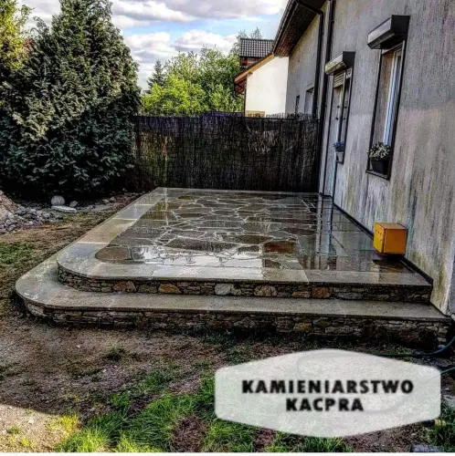 Taras wykonany przez Kamieniarstwo Kacpra